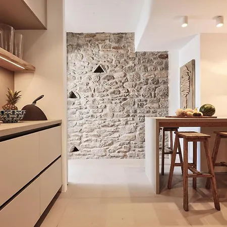 Barbarossa - Elegant Beachfront Retreat With Heated Pool & Outdoor Gym Villa Ftelia (Mykonos)