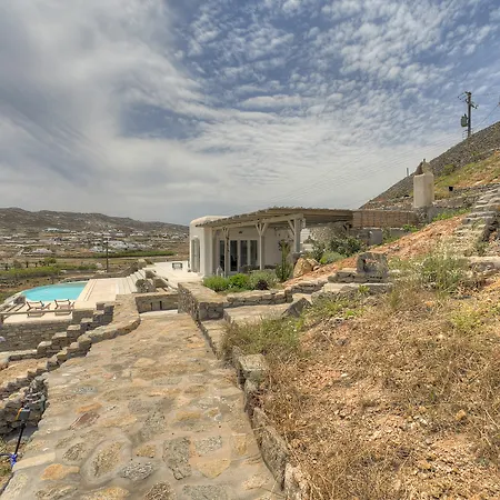 Barbarossa - Elegant Beachfront Retreat With Heated Pool & Outdoor Gym * Ftelia (Mykonos)