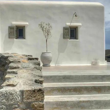 Barbarossa - Elegant Beachfront Retreat With Heated Pool & Outdoor Gym Villa Ftelia (Mykonos)