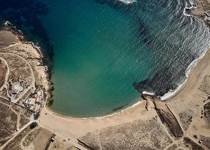 Barbarossa - Elegant Beachfront Retreat With Heated Pool & Outdoor Gym * Ftelia (Mykonos)